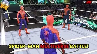 WWE 2K25 - TOBY MAGUIRE VS PETER PARKER (SPIDERMAN) FIGHT - PS5