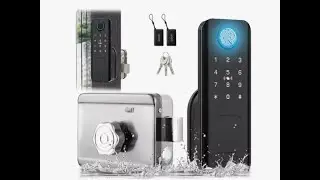 CERRADURA SMART TOP 2025 | 5 EN 1: HUELLAS, APP, RFID, CÓDIGO Y LLAVE