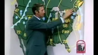 WTOP-TV Weather With Charlie Gertz 6 PM 10-23-1970