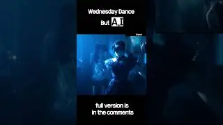 Wednesday Dance But A.I #Netflix #Addams Family