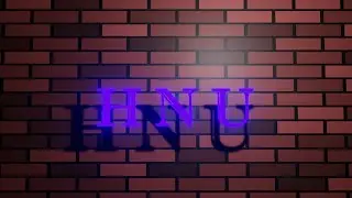 HNU_TUTORIAL_1 | Text,Cam,Anim&Render | Blender_3D