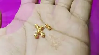 Gold mani design | C cut ball | C cut mani | mangalsutra beads with Weight and price | Gold mani