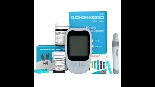Accutrust Digital Glucometer Kit with Lancing Device & Test Strips 50 strip, 50 Lancets Glucometer