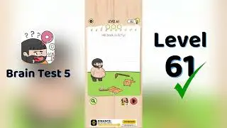 Brain Test 5 Level 61 Walkthrough 🧠 | Brain Test 5 Answers & Solutions | Go Answer