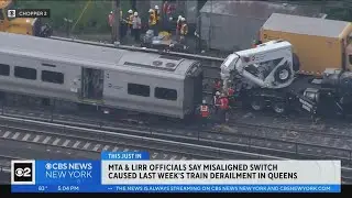 MTA blames LIRR train derailment on faulty track switch