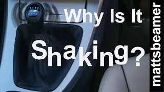 Почему трясётся рычаг переключения передач? BMW F20 F21