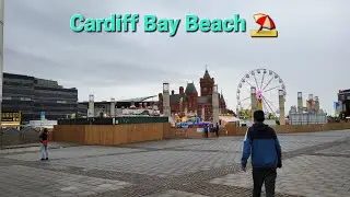 Cardiff Bay Beach ⛱️ 2022| Bad Weather on Last Day| September 2022
