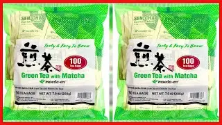 Great product -  Maeda Sen-cha Green Tea With Matcha Tea Bags, 100-Count