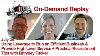 Real Estate Agent Marketing: How Average Agents Are Adding $3-10 Million in Volume w/Brindley Tucker