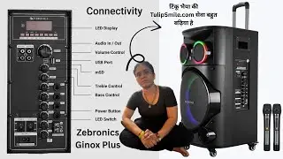 Zebronics Ginox Plus Bluetooth Karaoke Trolley Speaker (160W) | Customer Experience & Service Review