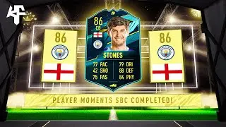 Player Moments John Stones SBC Completed - Tips & Cheap Method - Fifa 21