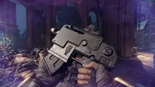 Darktide Psyker | Scier's Bolt Pistol With Buffed Obscurus Force Sword | Auric Maelstrom D-I-IV-IX-G