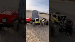 3 Big Rc Cars Jump Who wins