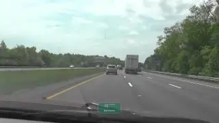 Philadelphia PA to Washington DC Time Laps Drive (16.05.2013)