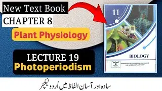 Photoperiodism | Class 11 Biology | Plant Physiology | Chapter 8 | New Book 2025