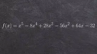 Use Descartes Rule of signs to determine the number of positive and negative