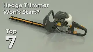 Top Reasons Hedge Trimmer Won't Start  &mdash; Hedge Trimmer Troubleshooting