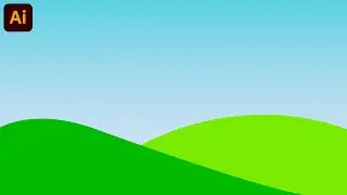 Как рисовать холмы &mdash; урок по Adobe Illustrator