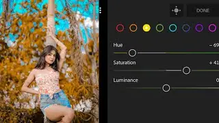 Aqua And Orange Tone Lightroom Photo Editing Tutorial | Lightroom Photo Editing