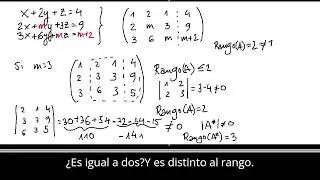 2&ordm;BACH TEOREMA ROUCHE-FROBENIUS (CASO 2)