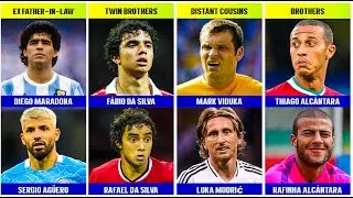50 Football Stars You Didn’t Know Were Related! 🤯⚽ | Shocking Family Connections in Football!