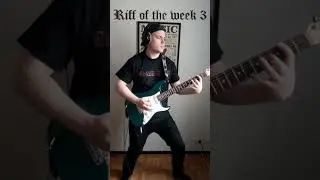 Riff of the week 3 #guitar #riff  #metal
