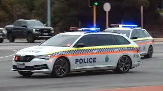 2023-07-10: WA Police Driver Training - Synchronised Lightbars