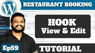 Ep59 - Restaurant Table Booking Plugin for WordPress Tutorial