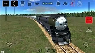 Passenger Loop with Steam Trains - Train and Rail Yard Simulator Android Gameplay