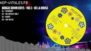 Boogie Down Edits - Vol 1 - De La House [BLACK] (BDE001)