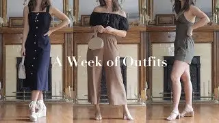 Week of Outfits - Summer Outfit Ideas X Everlane