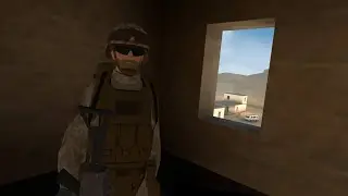 The story of a rifle man and a machine gunner