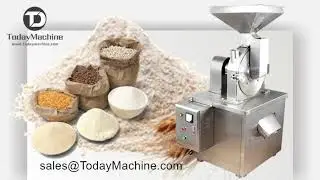 Dry Ginger Garlic Powder Pulverizer grinder fine powder grinding machine