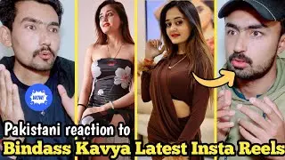 Pakistani reaction to Bindass Kavya Latest Tiktok Videos