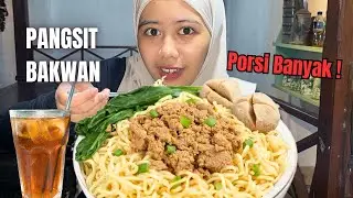KULINER - MIE PANGSIT BAKWAN Porsi Kuli Bakwannya Daging Banget 🤤