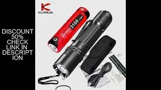 Klarus XT2CR PRO Police LED Flashlight 2100LM Torch Lighter with 18650 Battery for Camping Self Defe