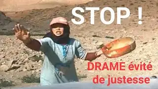 Raid MAROC 4X4 #3 :  Piste en LIVE ! Jets de Pierre : DRAME &eacute;vit&eacute; de Justesse ! #maroc #travel #4x4