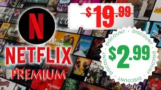 How to get Netflix Premium for cheap - 80% discount and NO VPN required