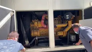 Caterpillar C27 - 800KW Diesel Generator Test Run