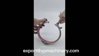 stainless steel 304  ring duct clamp ventilation pipe clamp