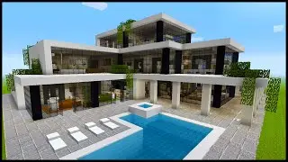 Minecraft: Modern Mansion Tour