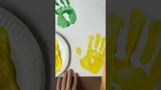🍂 Handprint Leaf Art | Fun Autumn Craft for Kids 🎨✨