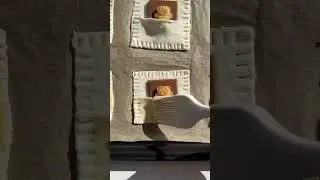 Teddy bear puff pastry