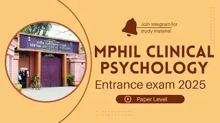Cip Ranchi Mphil Clinical Psychology PAPER - 2025