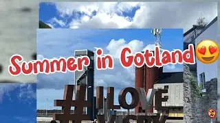 Summer in Gotland, Visby part 1😍 #Gotlandisland #summerinsweden #summer24