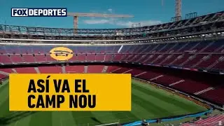 🎥⚽ ASÍ ESTÁ EL CAMP NOU | ¿El estadio del Barcelona está en condiciones de reapertura?