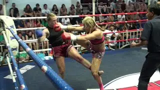 Bangla Stadium Title Fight: Leonie (Tiger Muay Thai) vs Katya (Phuket Top Team)