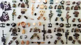 LEGO MILITARY ARMY | SAS, SSO, KSK, GHOST COMMANDO SNIPER | unofficial lego 