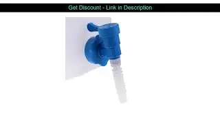 Get  Reusable Water Dispensing Bucket with Dispensing Gear and Handle for Camping Picnic Home Use O