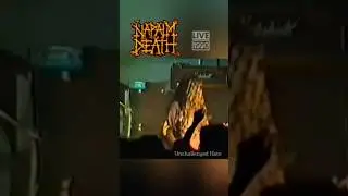 Napalm Death - Unchallenged Hate (live 1990) #metal #grindcore #deathmetal #metalhead #punkmetal
